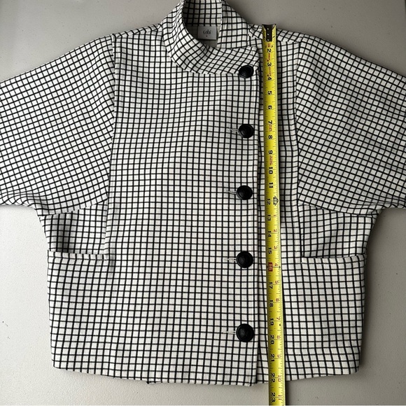CABI 3173 Windowpane Stretch Blazer Jacket Women’s Size Small - Picture 8 of 12